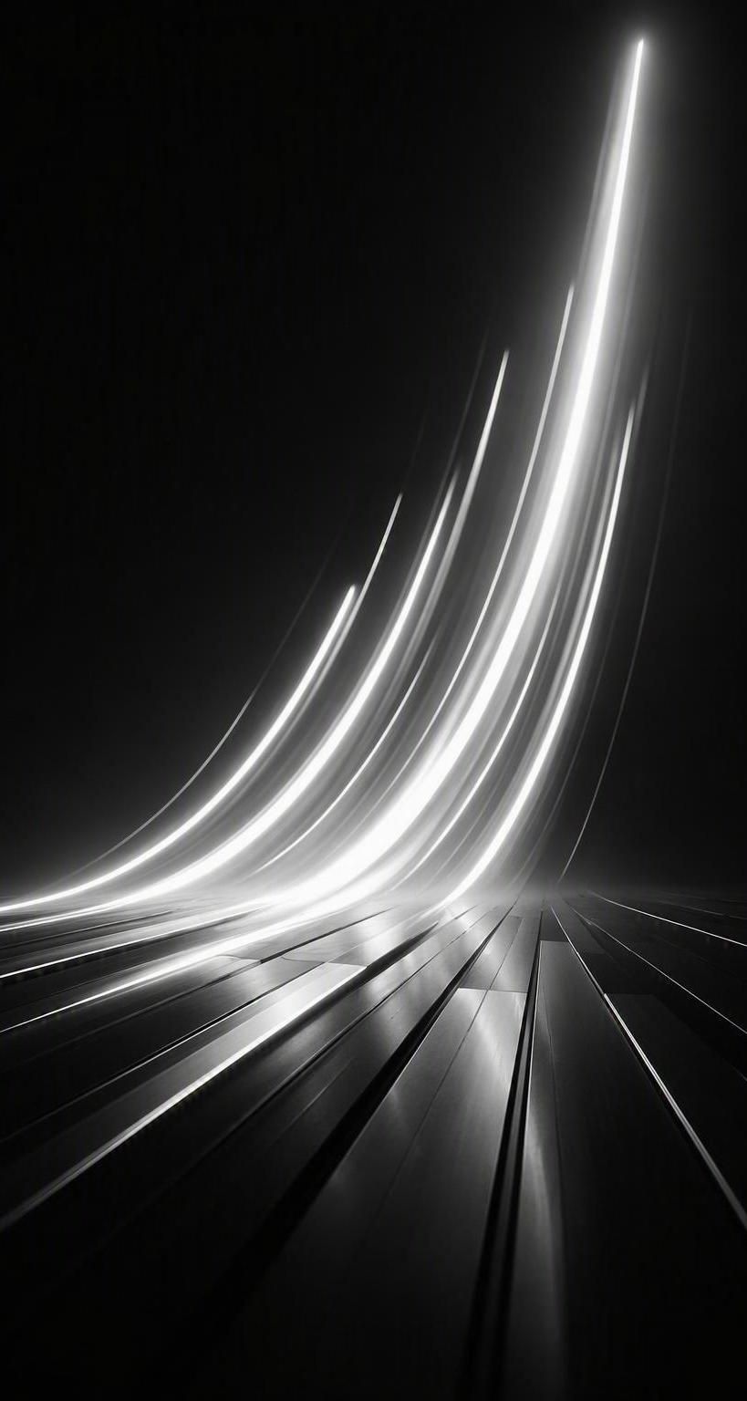 Abstract light streaks